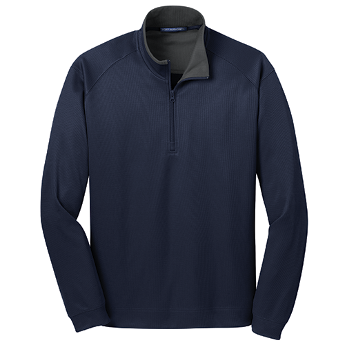 Port Authority® Vertical Texture 1/4Zip Pullover Bridgeview Wear